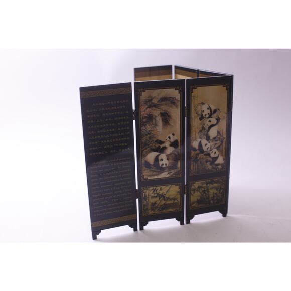 Barbie Sized, Dollhouse, Home Decor, Giant Panda, Table Screen, Folding, Mini - Picture 2 of 5